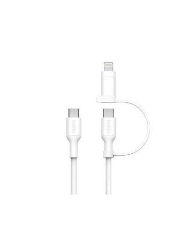 BELKIN BoostCharge Pro Cable 2-en-1 USB-C y...