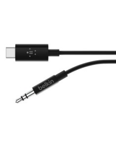 BELKIN Cable Jack 3,5 mm a USB-C 0,9m (Negro)