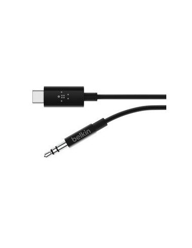 BELKIN Cable Jack 3,5 mm a USB-C 0,9m (Negro)