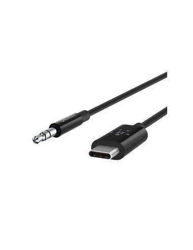 BELKIN Cable Jack 3,5 mm a USB-C 0,9m (Negro)