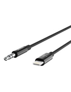 BELKIN Cable Jack 3,5mm a Lightning MFi 0,9m (Negro) 2