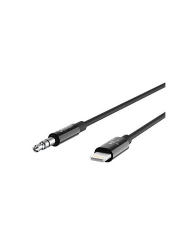 BELKIN Cable Jack 3,5mm a Lightning MFi 0,9m...