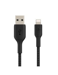 BELKIN Cable Trenzado Lightning 1m (Negro)
