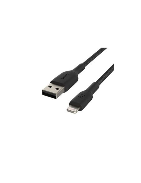 BELKIN Cable Trenzado Lightning 1m (Negro)