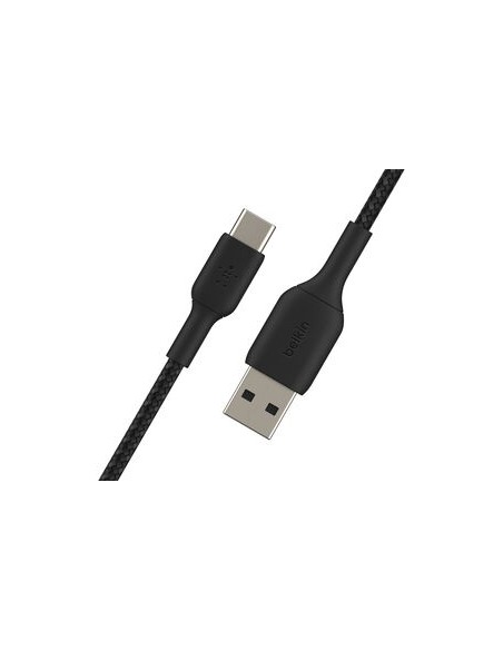 BELKIN Cable Trenzado USB-C 1m (Negro)