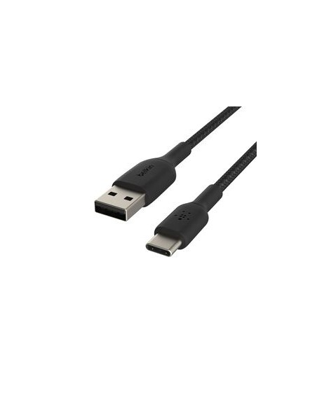 BELKIN Cable Trenzado USB-C 1m (Negro)