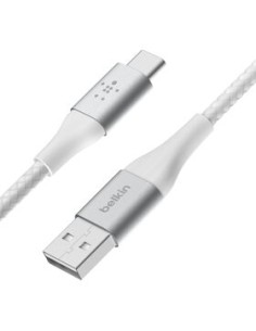 BELKIN Cable Trenzado USB-C 2m (Blanco) 2