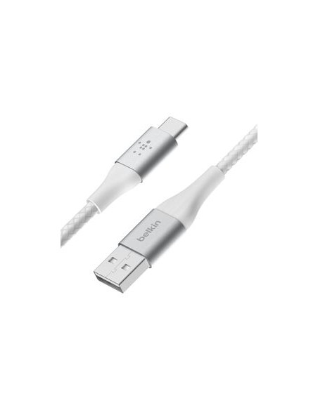BELKIN Cable Trenzado USB-C 2m (Blanco)