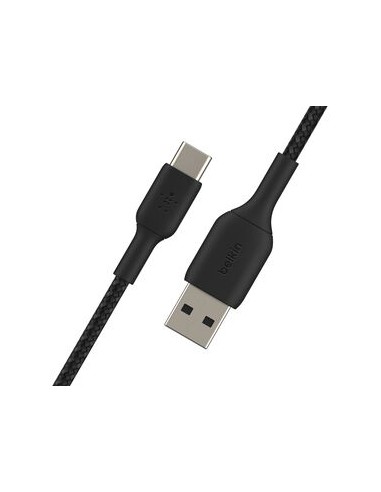BELKIN Cable Trenzado USB-C 2m (Negro)