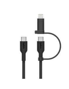 BELKIN BoostCharge Pro Cable 2-en-1 USB-C y Lightning...